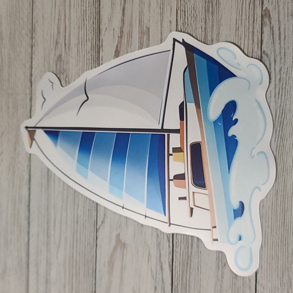 Nautical Cruise Theme Door Wall Art Magnets, Set Of 5, NWT Decor For Cruise Door - Picture 3 of 6